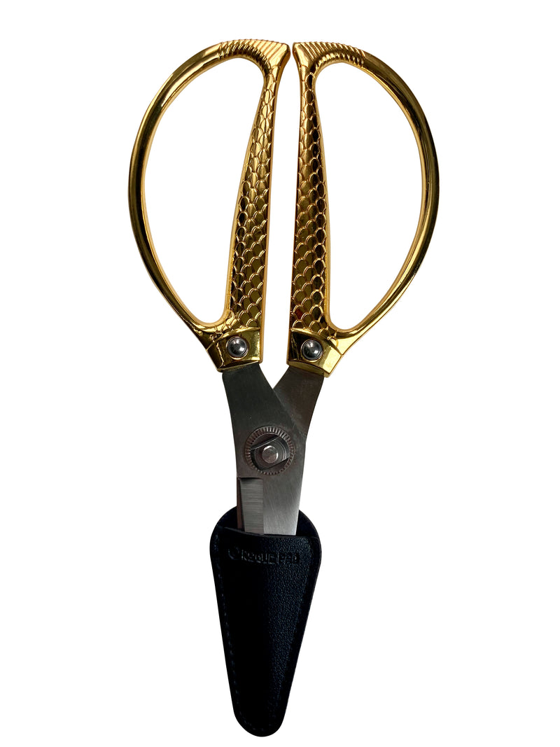 Rogue Paq Eiffel Tower Gold-Tone Bud Trimming Scissors